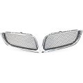 Pontiac Bonneville Grille Assembly 2000 01 02 03 04 2005 Chrome Shell W Painted Dark Gray Insert Se Model Plastic Gm1200452 