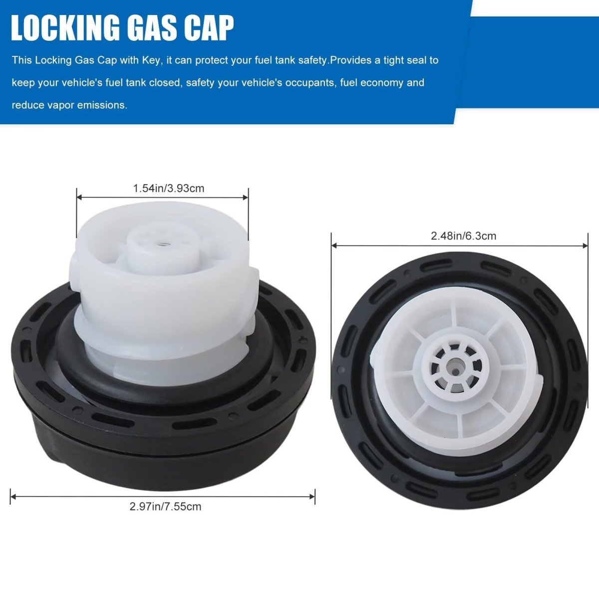05278655aa 5278655aa Locking Gas Cap Lock Fuel Compatible For Dodge 2005-2007 Caravan