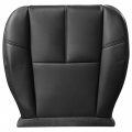 Secosautoparts Driver Or Passenger Side Bottom Top Lean Back Leather Seat Cover Black Fit For Chevrolet Silverado Gmc Sierra