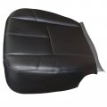 Secosautoparts Driver Or Passenger Side Bottom Top Lean Back Leather Seat Cover Black Fit For Chevrolet Silverado Gmc Sierra