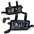 Tahoe Yukon Xl Pair Of Bumper Driving Fog Lights Switch Smoked Lens
