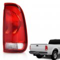G-plus Red Tail Light W O Bulbs Wire Harness Compatible With Ford F150 Stepside 1997-2004 Fit F250 1997-1999 F350 F450 F550