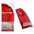 G-plus Red Tail Light W O Bulbs Wire Harness Compatible With Ford F150 Stepside 1997-2004 Fit F250 1997-1999 F350 F450 F550