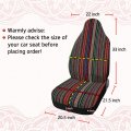 Uxcell Universal Durable Bucket Front Seat Cover Protectors For Car Suv Automotive Rose Red