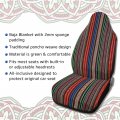 Uxcell Universal Durable Bucket Front Seat Cover Protectors For Car Suv Automotive Rose Red