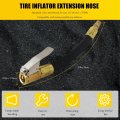14cm 5 Tire Inflator Extension Hose Valve Tube High-pressure Quick-inflation Clip Connector On Air Pump Chuck Adapter For Car