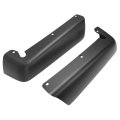 Rear Bumper End Cap For 1997-2004 Dodge Dakota Face Cover Cladding Corner Replacement 55255904 55255905 Pp Plastic Black Driver
