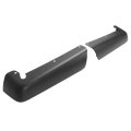 Rear Bumper End Cap For 1997-2004 Dodge Dakota Face Cover Cladding Corner Replacement 55255904 55255905 Pp Plastic Black Driver