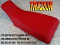 New Replacement Seat Cover Fits Trx250r 1986-89 Honda Fourtrax Trx250 Trx 250 R 313a
