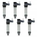 Ignition Coil Pack 6pcs 4 Pin Fits Chevy Traverse 2010 2019 Camaro 2015 Gmc Canyon Acadia Buick Enclave Cadillac Cts Ats Srx 