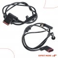 A-premium Abs Wheel Speed Sensor Compatible With Mercedes-benz Models C200 230 240 280 C32 55 Amg C320 350 Clk280 320 500 550