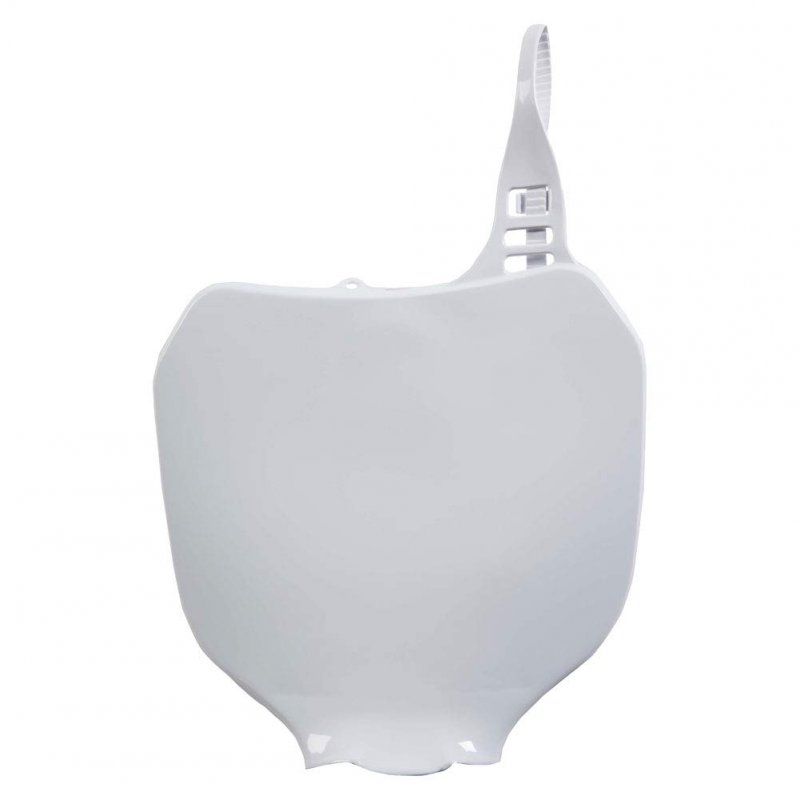 Front Number Plate White For Yamaha Yz250f 2001 To 2005 Plastic Motorcycle Body Kit Part