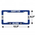 Hampton University Alumni License Plate Tag Frame