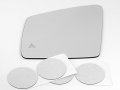 Fits 11-14 Mb Gl Ml R Series Left Driver Side Alternative Direct Fit-over Glass Lens For Models With Blind Spot Detection Icon 