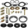 Caltric Exhaust Muffler Silencer Kit Compatible With Polaris Sportsman 600 Twin 2003 2004 2005