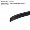 Uxcell U Channel Edge Trim 14 8ft Length Rubber Guard Seal Strip Protector Flat Fit For 1 5-2mm 15 64 W X 7 16 H Black