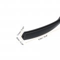 Uxcell U Channel Edge Trim 14 8ft Length Rubber Guard Seal Strip Protector Flat Fit For 1 5-2mm 15 64 W X 7 16 H Black