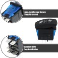 Fan Override Rocker Switch 5pin On-off Blue Led Light 12v 24v Jumper Wires Set For Jeep Boat Car Trucks