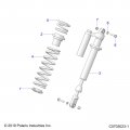 Polaris Rzr Spg-290 14 48fl 3 04 Lm Squ Eat Ebt Genuine Oem Part 7045493-630 Qty 1
