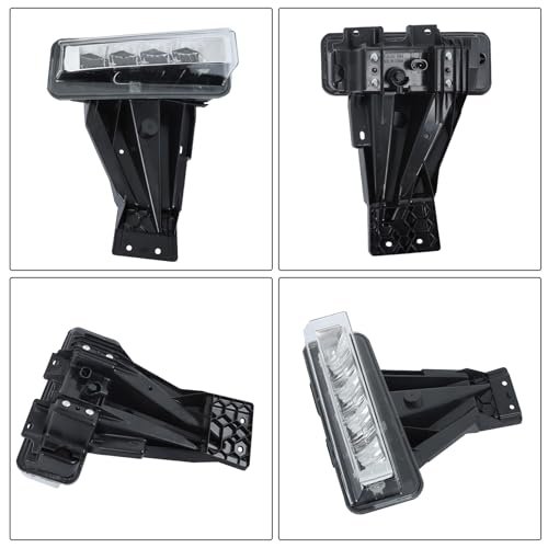 Passenger Side Fog Light Replacement For F250 F350 F450 2020 2021 2022 Clear Lens With Frame Lc3z15200c Front Right Lamp