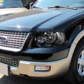 Compatible With Ford Expedition U222 Pair Of Black Housing Clear Corner Headlights Lens Fog Lights