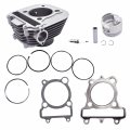 Cylinder Piston Gasket Top End Kit Replacement For Yamaha Moto-4 225 Yfm225 1986-1988 