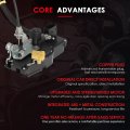 Rear Right Door Lock Actuator For Cadillac Cts 2008 2009 2010 2011 2012 2013 2014 Replaces 931 399 20825340 20922247 22791036