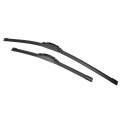 2pcs 26 17 Silicone Front Windshield Wiper Blade For Nissan Rogue 2014-2021 Windscreen Oe Replacement Set All-seasons J U Hook 
