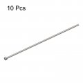Uxcell Straight Ejector Pins 4mm 5 32 Dia 65mn Steel Round Tip Punch 200mm 8 Long For Mechanical Maintenance 10pcs