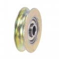 Uxcell Sliding Door Roller U Groove 6 4mm Shaft Hole 32mm Diameter Bearing Steel