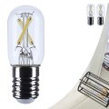 3w T6 5 Led Light Bulb 4000k Cool White 200 Lumens Clear E17 Intermediate Base 92 Cri Dimmable Wet Rated Ip65 Enclosed Fixture 