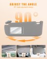 Ocpty Gray Sun Visor Left Side Without Sunroof Fit For 2012 2013 2014 2015 2016 2017 Toyota Camry 74320-06610-b1 74320-06610-b2