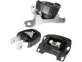Engine Mount Kit 3 Piece For 2006 2012 Volvo C70 2 5l Turbo Convertible Up To Chassis 128136 