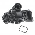 A-premium Engine Coolant Thermostat Housing Assembly With Gasket Compatible Mercedes-benz C300 C350 Cls400 Gle350 Glk350 Ml350