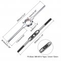 Uxcell M6-m14 Adjustable Tap Bar Holder And M12-m14 Die Stock Wrench Handle Tapping Reamer Hand Tool