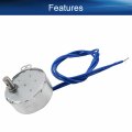 Heyiarbeit Synchronous Synchron Motor 50-60hz Ac 110v 0 8-1rpm Electric Cw Ccw Tyc-50 4w Horizontal Hole Shaft For Hand-made