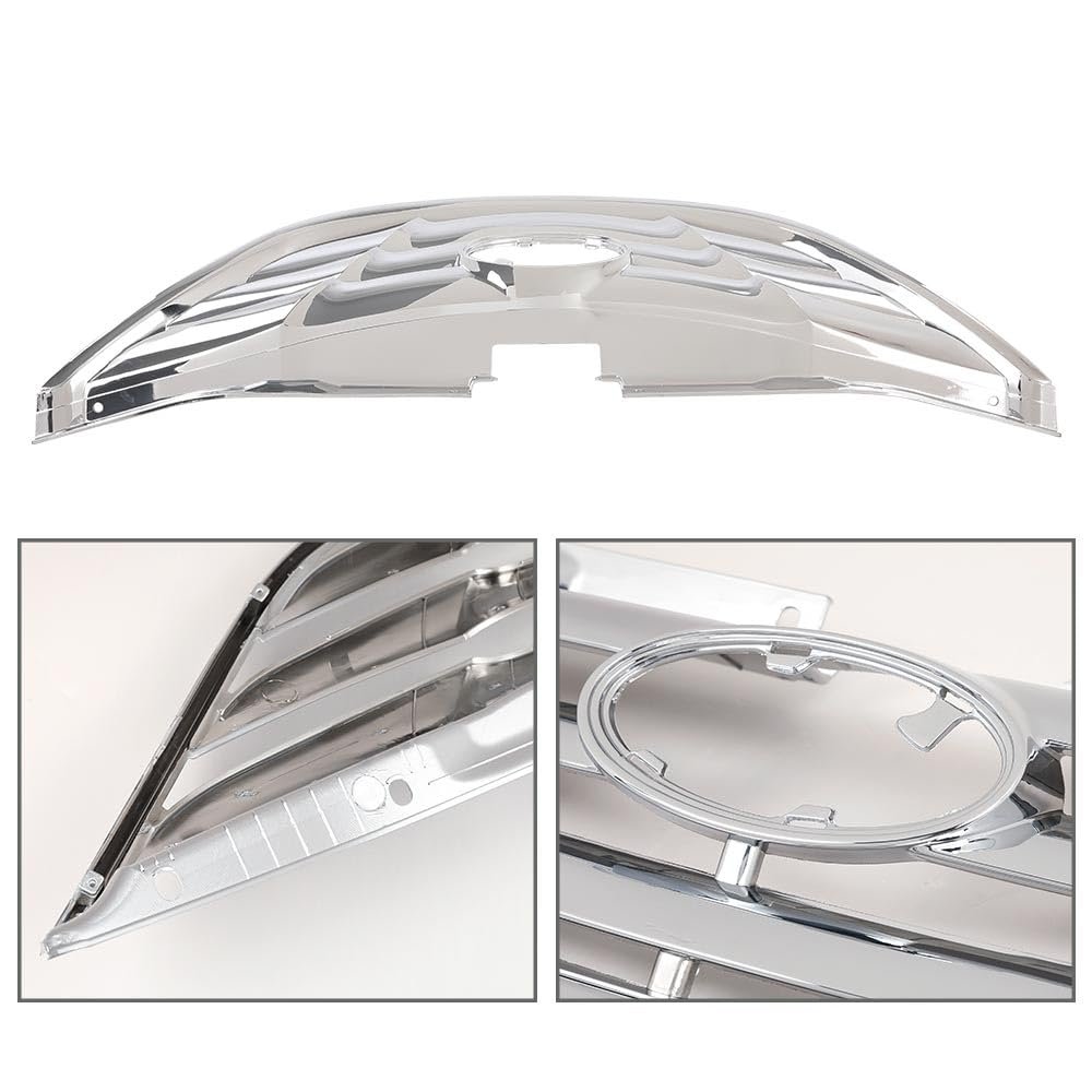 Front Grille Assembly For Hyundai Sonata 2011 2012 2013 Chrome Abs Plastic Upper Grill Hy1200154 863503s100