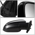 To1321356 Factory Style Passenger Right Side Mirror Manual Folding Power Adjust Heated Glass Compatible With Toyota Tacoma