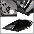 Hy1320188 Hy1321188 Pair Oe Style Powered Heated Turn Signal Side View Door Mirror Compatible With Veloster 13-14