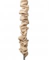 Urbanest Natural Burlap Chandelier Chain Cord Cover 9 Ft Long 