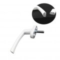 Uonlytech Window Crank Handle Repair Inline Replacement Parts Shed Door Lock Kit With Keys Casement White Manual Sash
