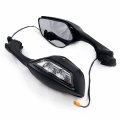 1set Left Right Led Rear View Mirrors Turn Signal For Kawasaki Ninja Zx10r Zx-10r 2016 2017 2018 2019 2020 P N Mt252-035-bk 