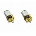 Treedix 2pcs 3mm Shaft Mini Metal Gearwheel Dc 6v Ga12-n20 Geared Motor Diy