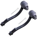 Front Tie Rod End Kit For Hyundai Accent 2006 2011 Es800287 Es800288 Outer Ends 2 Piece Set 
