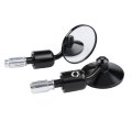 Tcmt 7 8 Bars Cafe Racer Ace Handle Bar End Rear View Mirrors Fits For Triumph Bonneville Bobber Ducati Scrambler 1100 Sport Pr