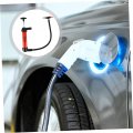 Wakauto 3 Sets Oil Extractor Fuel Transfer Pump Car Accessories Bling Vehicle Manual Siphon Hose Gasoline Liquid Polyvinyl 