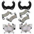 Labwork Rear Right Left Brake Caliper Pad Kit Replacement For Polaris Ranger Rzr Xp 4 1000