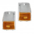 1987 1988 1989 1990 Chevy Caprice Side Marker Light Assembly Driver And Passenger Pair For Gm2550102 Certified Gm2551102  