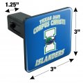 Texas A M -corpus Christi Islanders Tow Trailer Hitch Cover Plug Insert