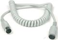 Multicomp Spc20030 Computer Cable Keyboard 12ft Gray 1 Piece 